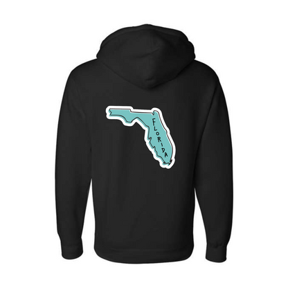 Florida Map Hoodie