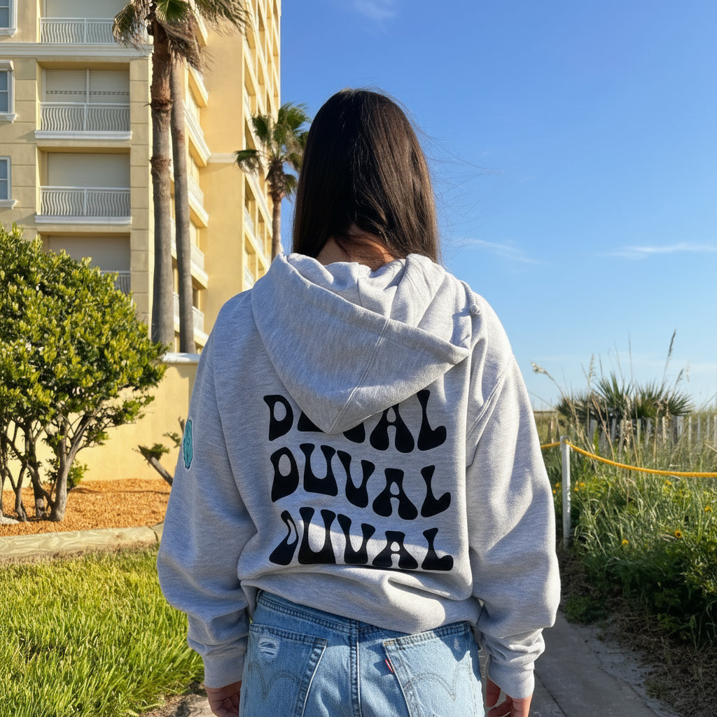 Duval Wavy Hoodie