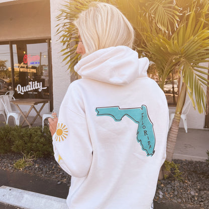 Florida Map Hoodie