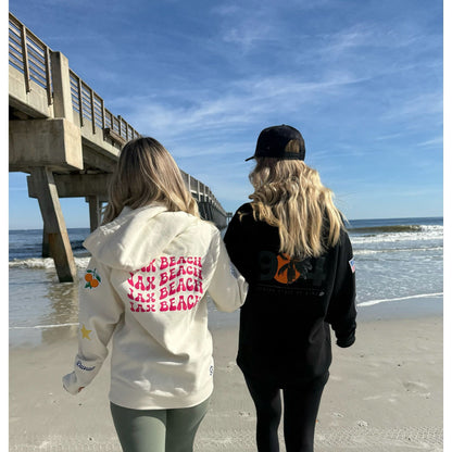 Jax Beach Wavy Hoodie