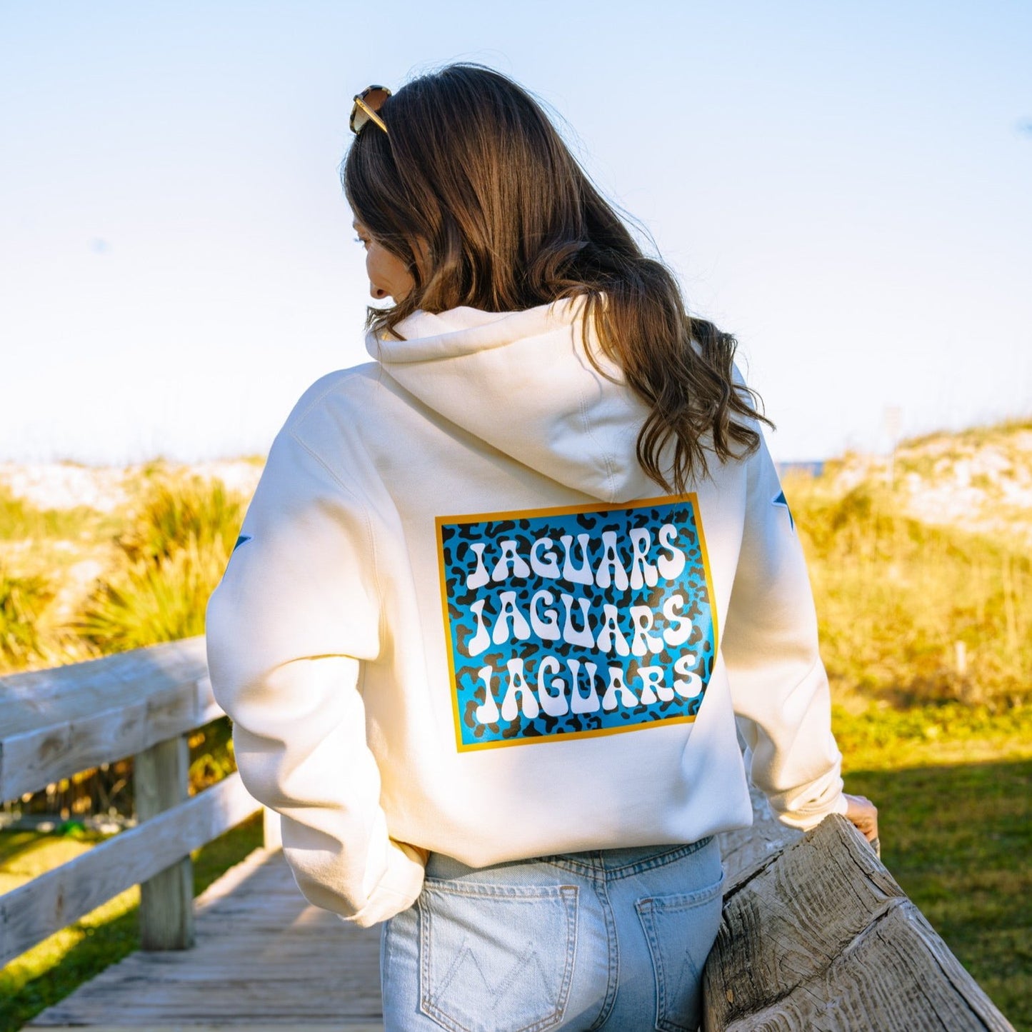Jaguars Wavy Hoodie